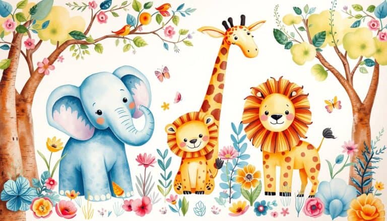 Animal Adventures: Adding Joy to Kids’ Rooms with Wildlife Canvas Art