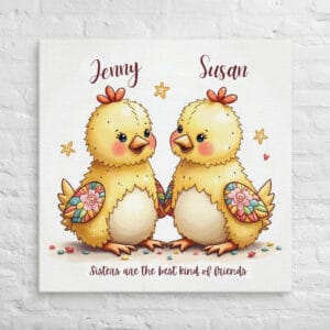 Charming Chicks Canvas