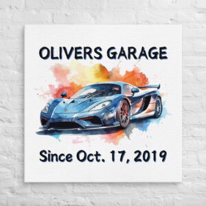 Little Racer's Legacy Canvas