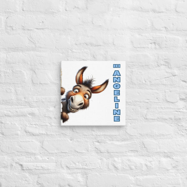 Cheeky Donkey Personalized Wall Decor for Kids - Image 4