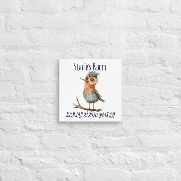 Woodland Wonder - Personalized Birth Stats Wall Art - Image 4